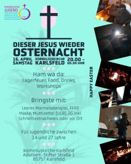 Alle Informationen zur Osternacht am 16.04.2022